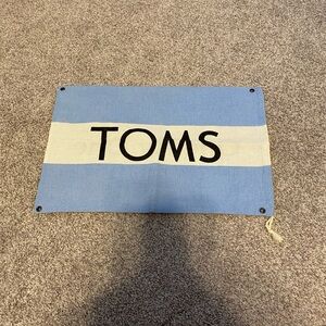 Free with purchase toms bag
